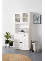 BALCÃO  COM ORATÓRIA BRANCO LAVADO/ COLEÇÃO MILLE